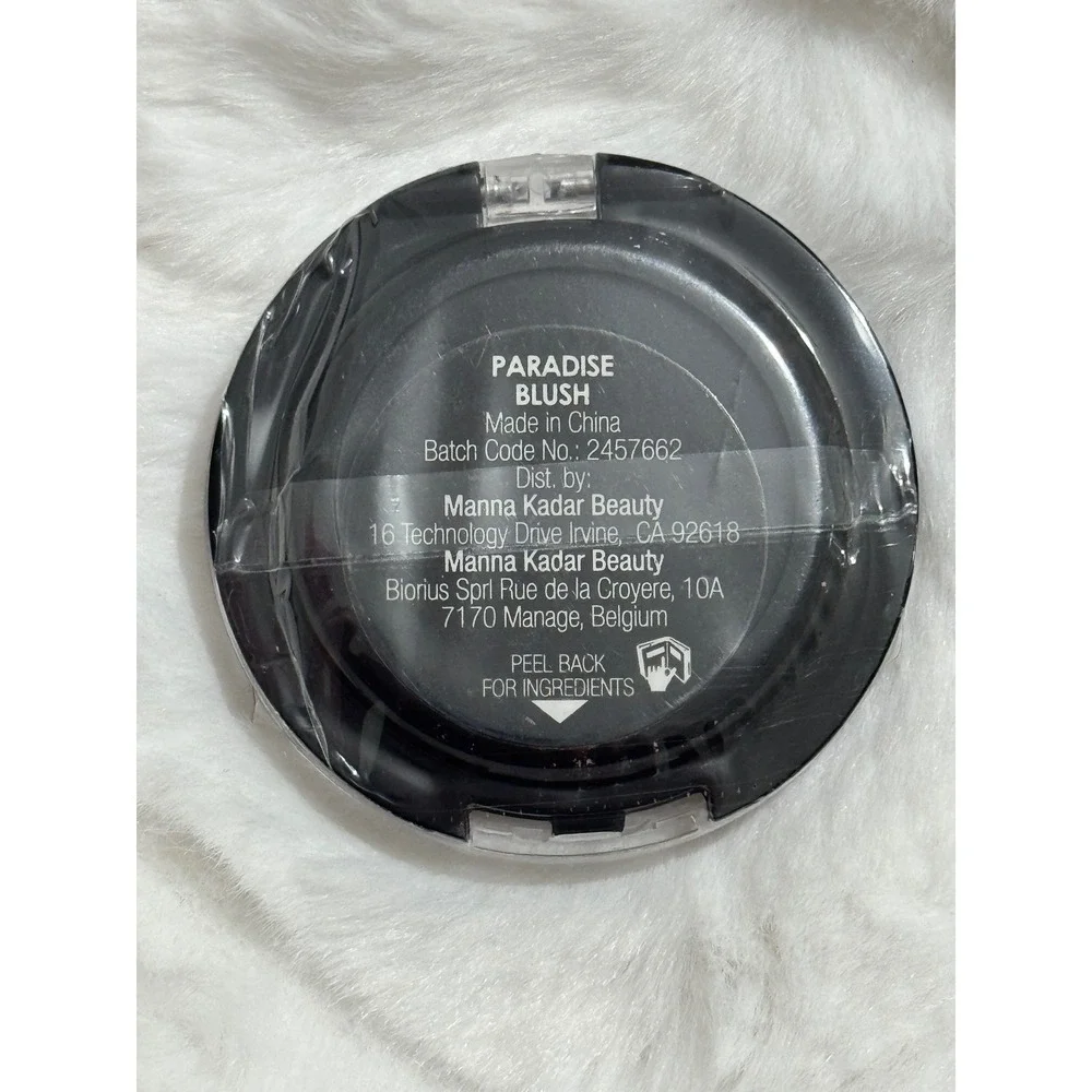 Manna Kadar Beauty Paradise Blush Shimmer Powder Makeup New Sealed